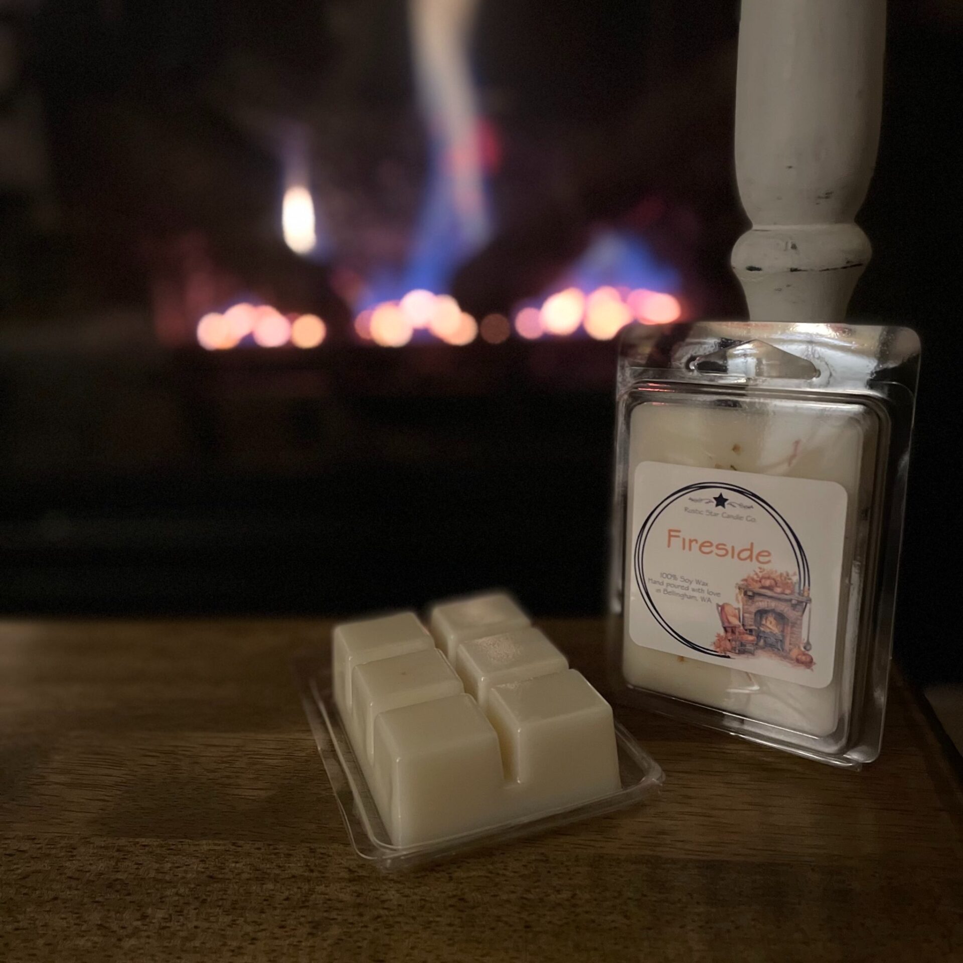 Wax Melt Cubes - Fireside – Montana Nevaeh Candle Co.