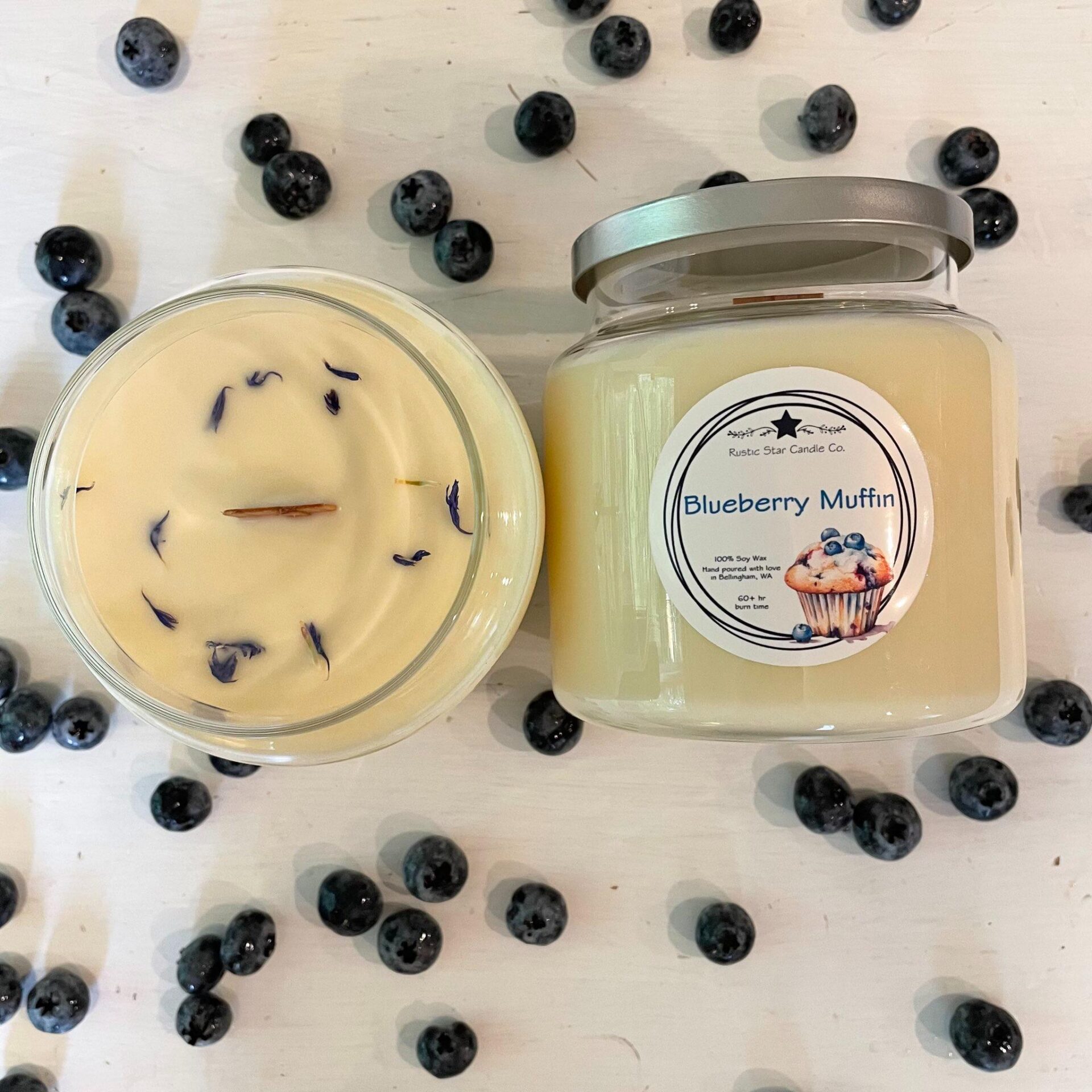 Blueberry Muffin Soy Candles